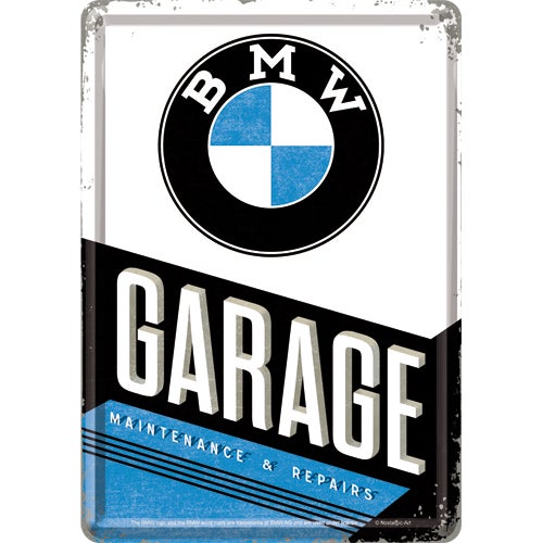 BMW Garage - Postikortti