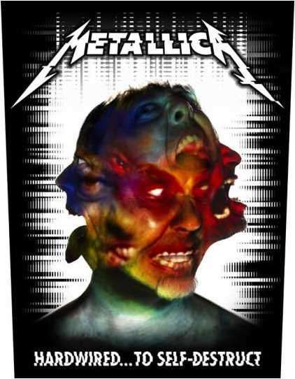 Metallica Hardwired To Self Destruct - Kangasmerkki, selk&auml;