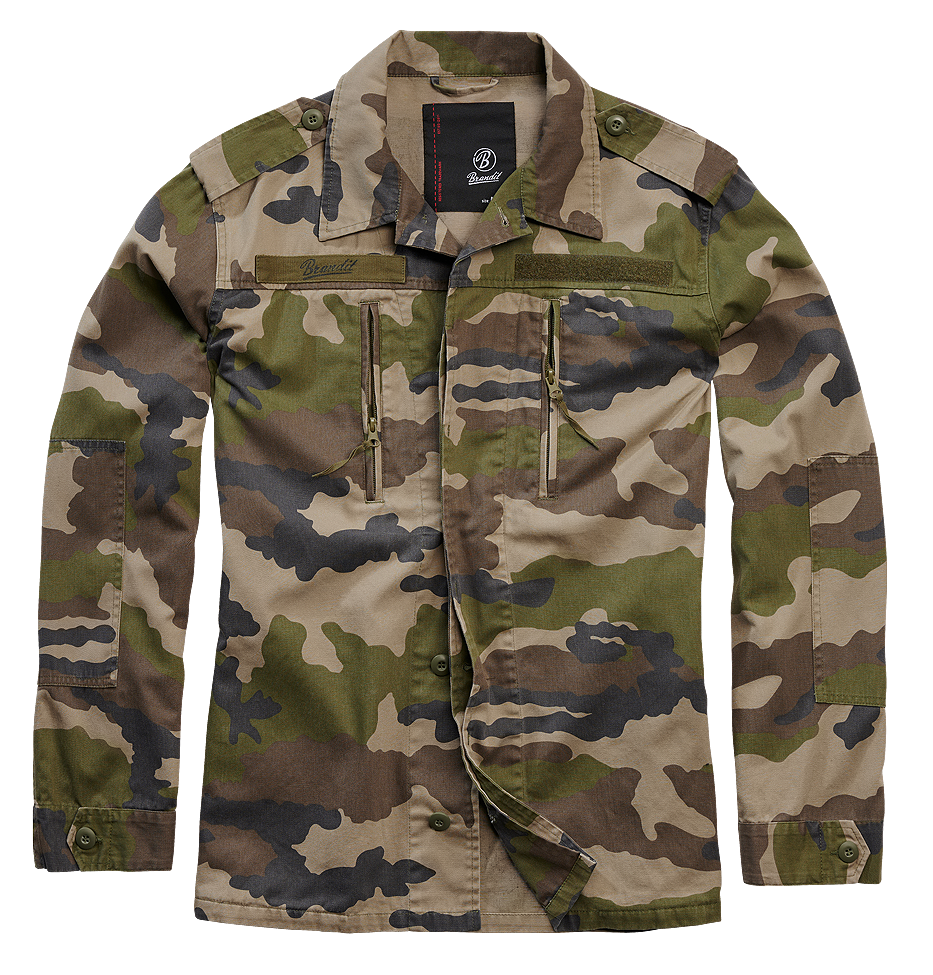 Brandit BDU Tactical - v&auml;likausitakki, French camo