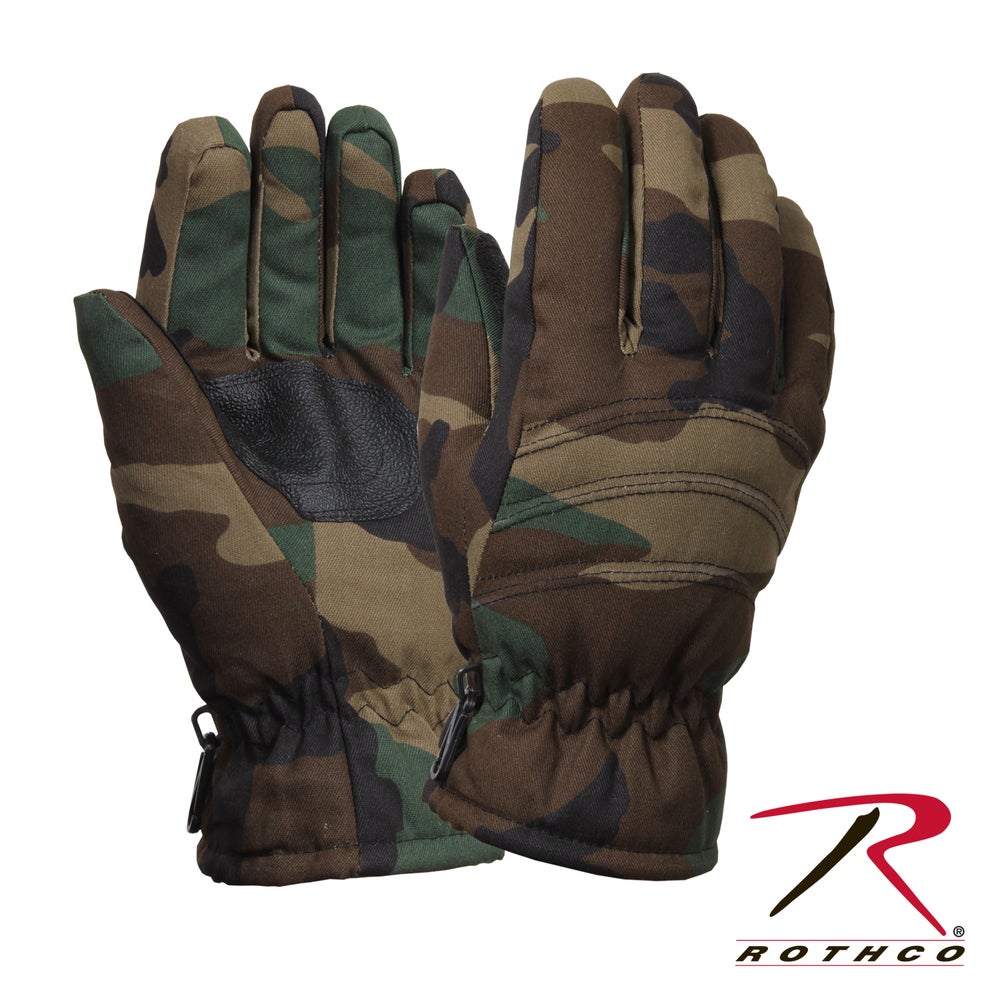 Rothco - Toppahansikkaat, woodcamo