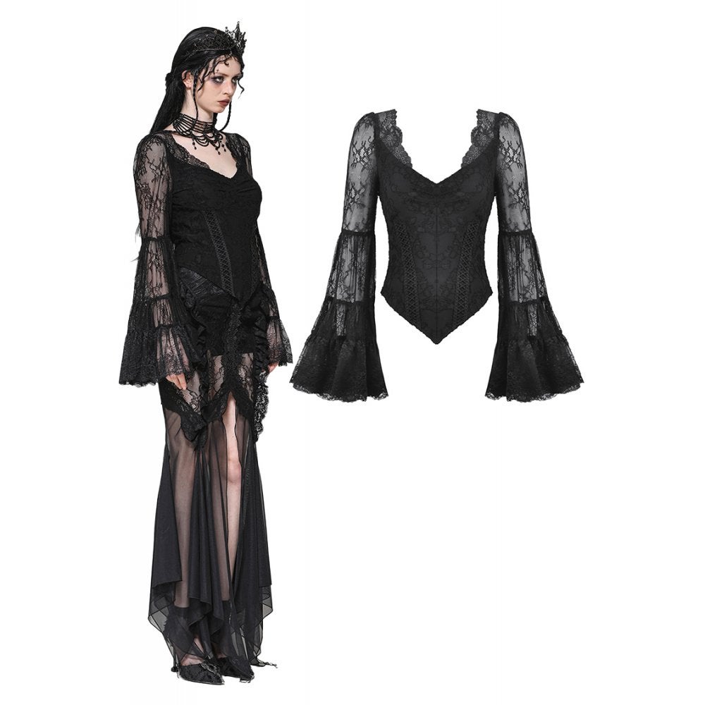 Dark In Love Gothic Romantic &ndash; Pitsitoppi kellohihoilla