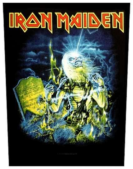 Iron Maiden Live After Death - Kangasmerkki, selk&auml;