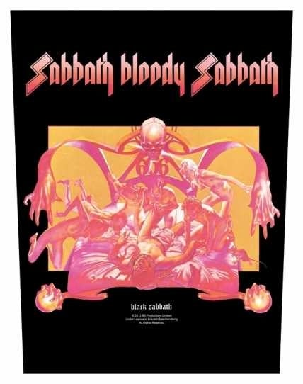 Black Sabbath Bloody Sabbath - Kangasmerkki, selk&auml;