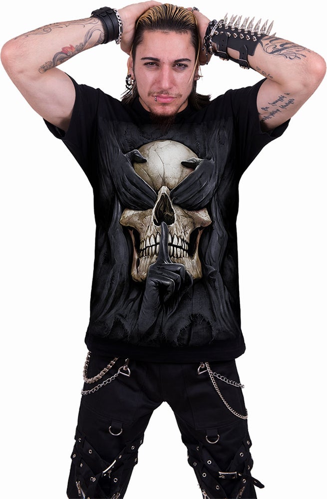 Spiral See No Evil Wrap - T-paita