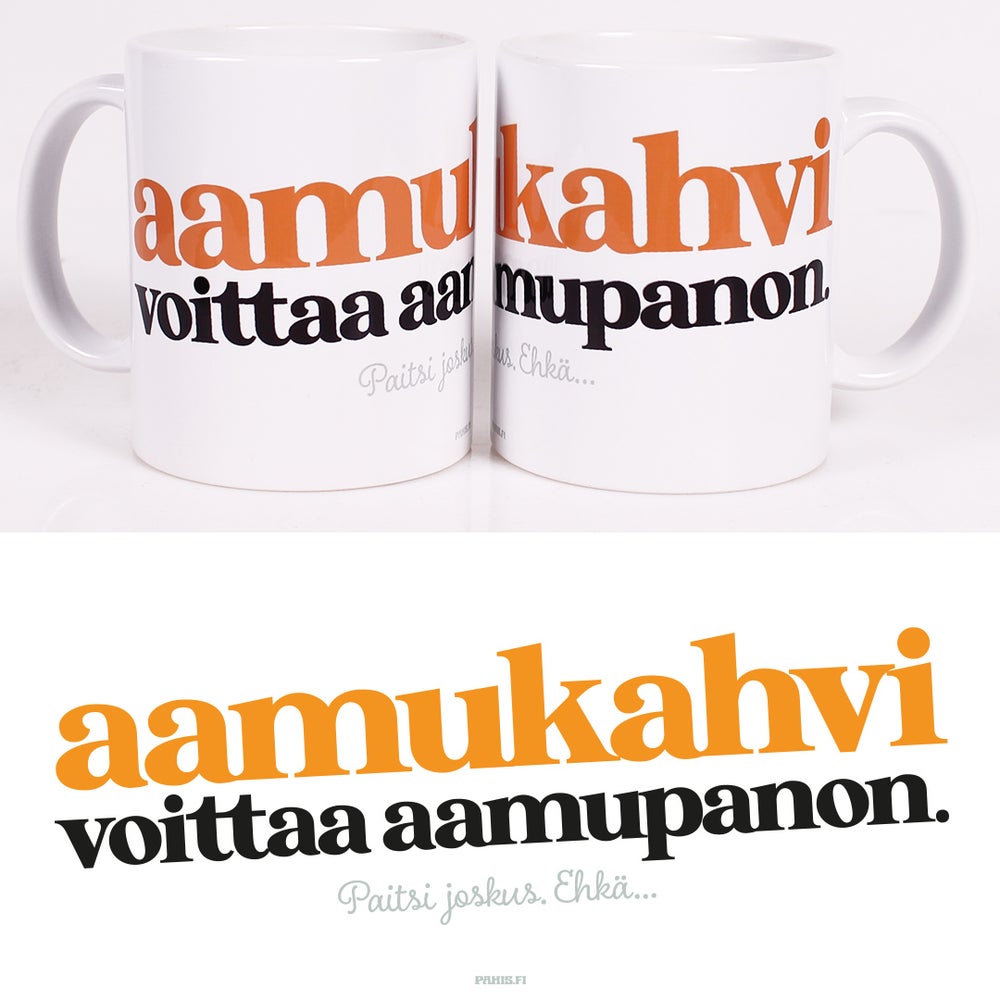 Aamukahvi - Muki