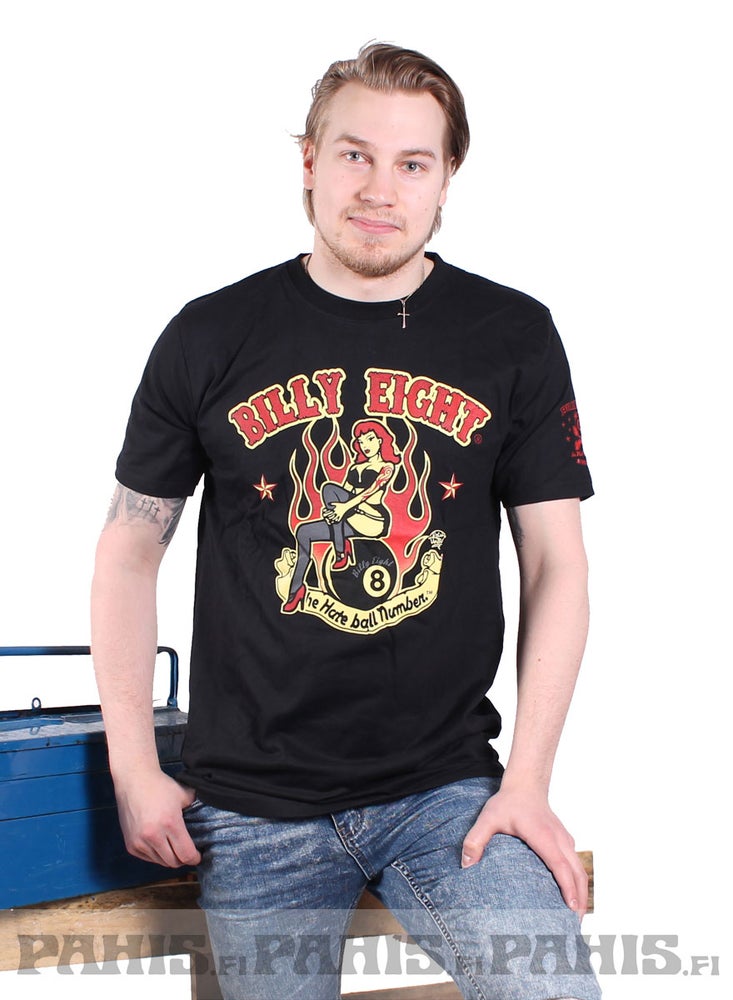 Billy Eight Flaming - T-Paita
