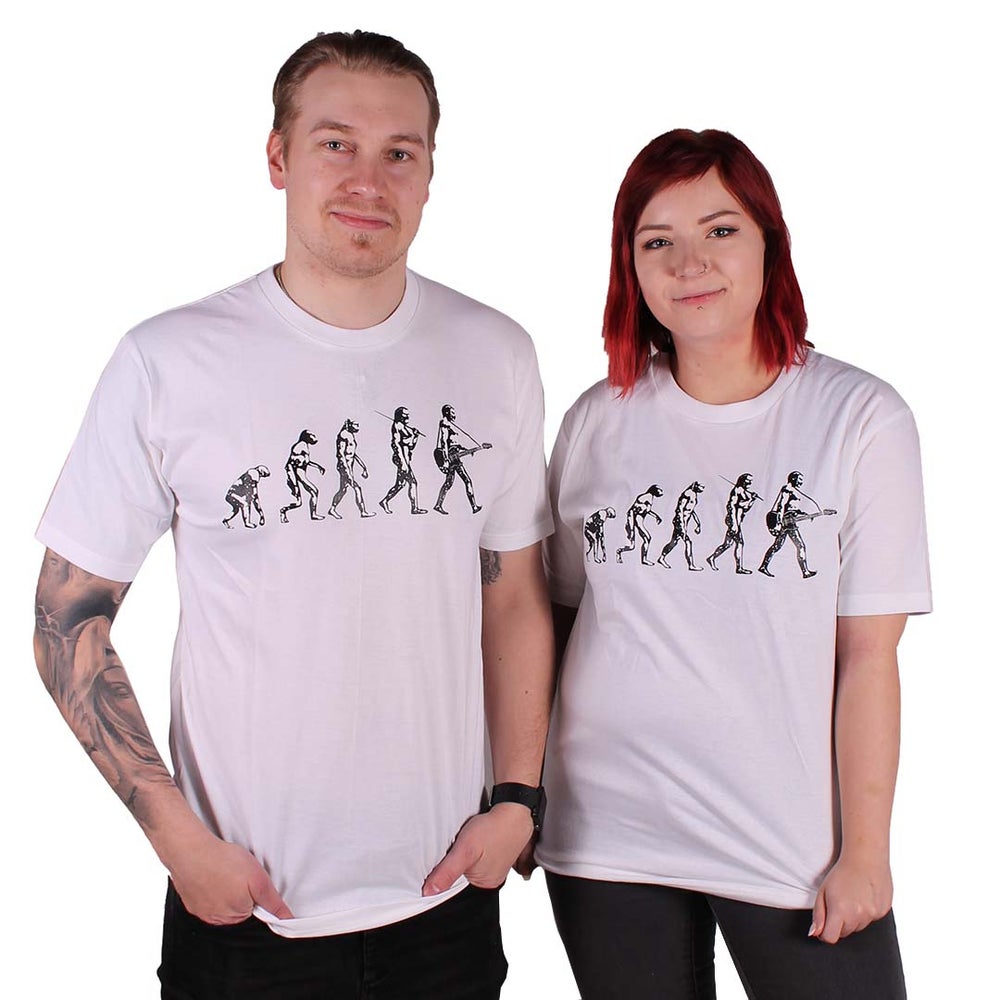 Evoluutio t-paita lahjaksi