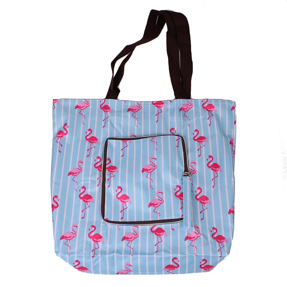Flamingo Stripes - Kauppakassi