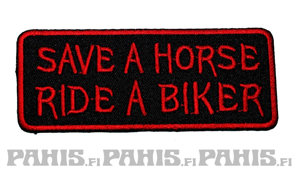 Ride A Biker - Kangasmerkki