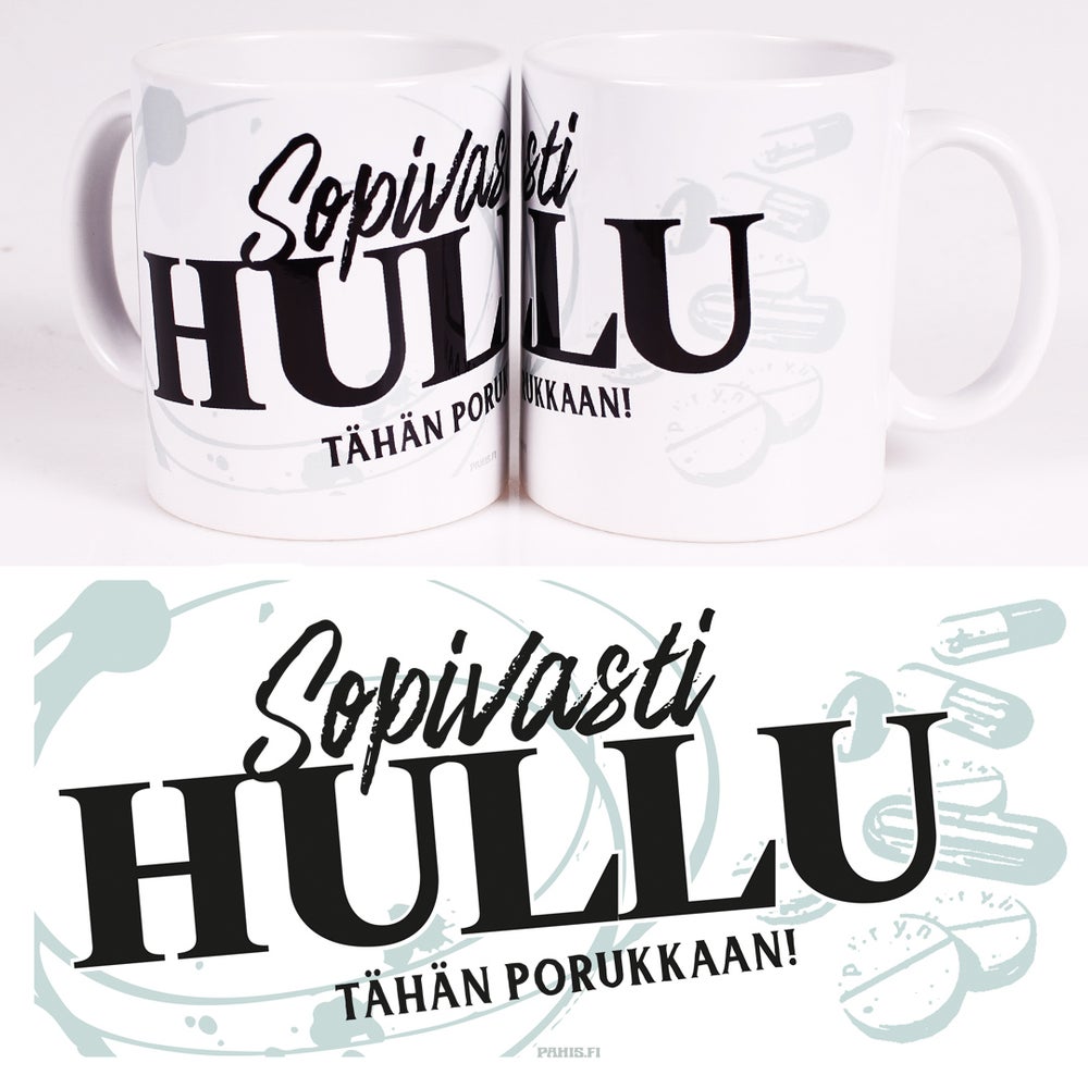 Sopivasti hullu - huumorimuki on erinomainen lahjaidea.