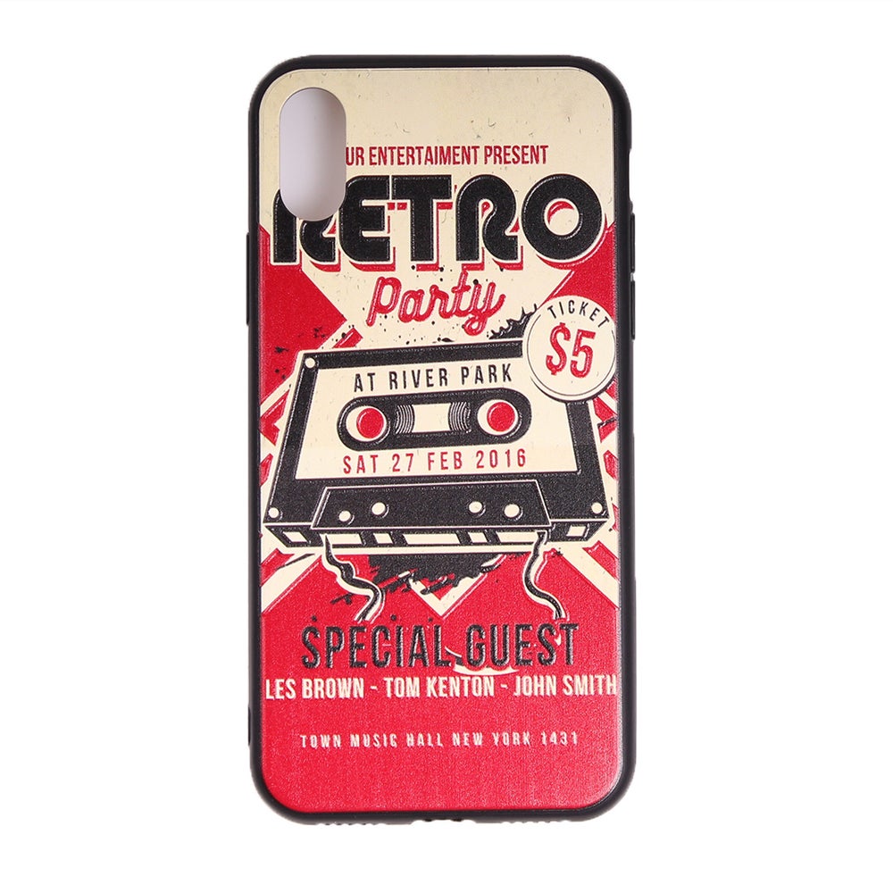 Retro Party - Suojakuori, iPhone X
