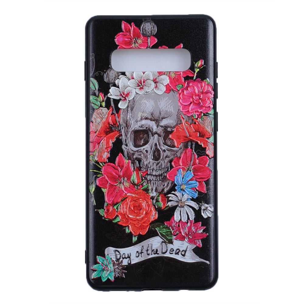 Flower Skull IV - Suojakuori, Samsung Galaxy S10