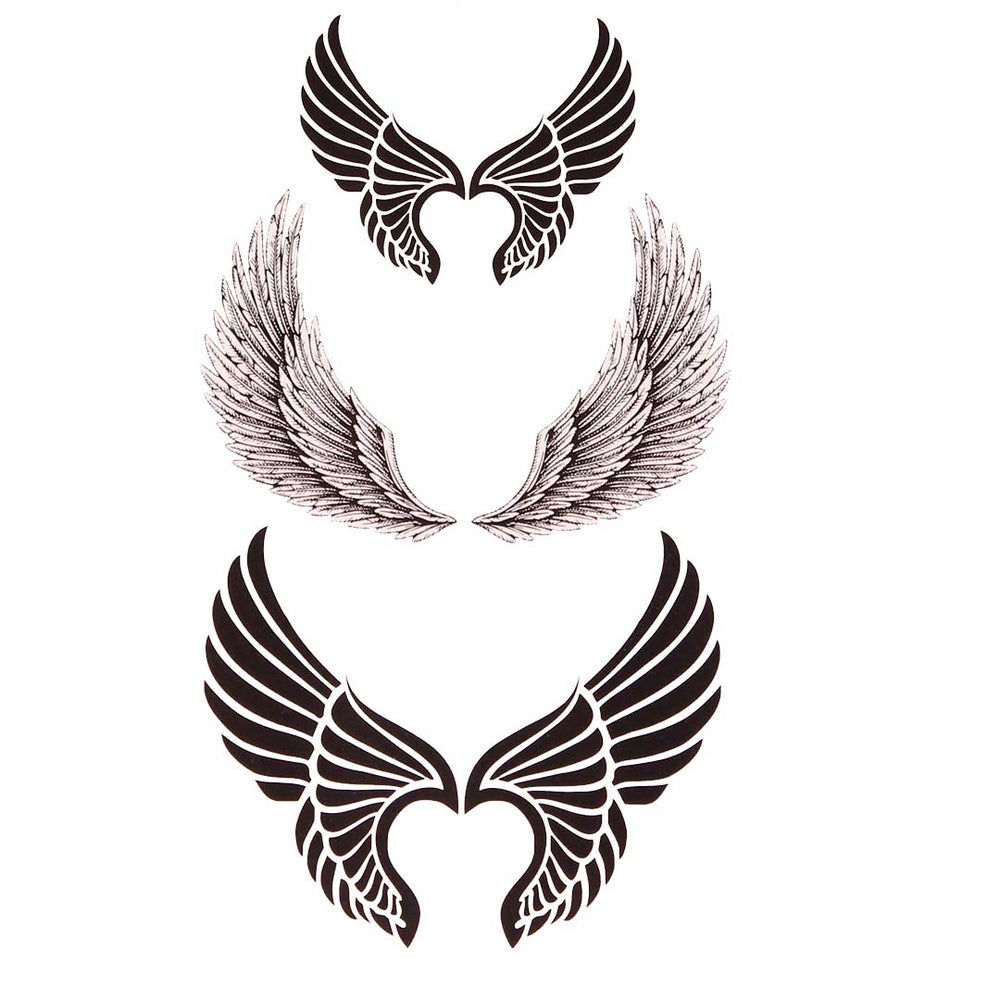 Wings - siirtotatuointi