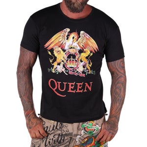 Queen Crest Logo  - T-paita