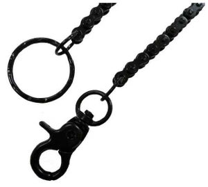 Avainketju - bikechain musta 45 cm x 0,5cm