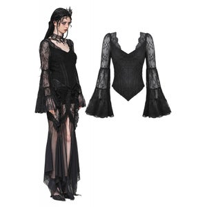 Dark In Love Gothic Romantic &ndash; Pitsitoppi kellohihoilla