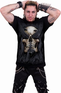 Spiral See No Evil Wrap - T-paita