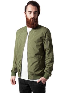 Urban Classics Light Bomber - Tuulitakki, oliivi