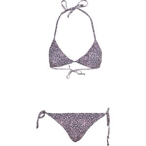 Urban Classics Animal - Bikinit, pink leo