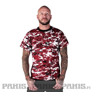 Rothco Digital Red Camo - T-paita
