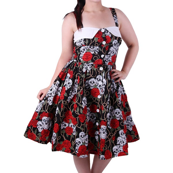 Skulls and Thornes - Mekko, musta