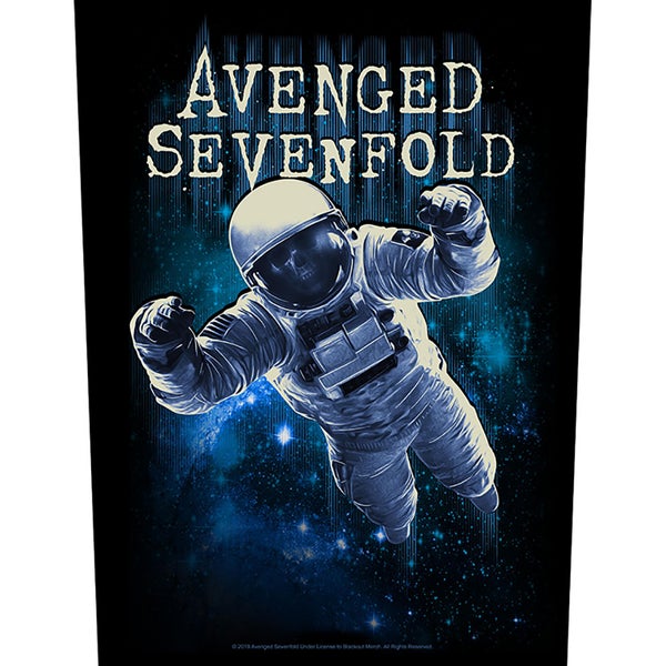 Avenged Sevenfold Astronaut kangasmerkki