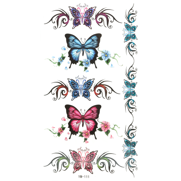 tatuointitarra perhoset