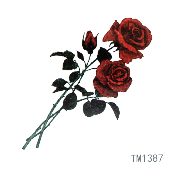 ruusu siirtotatuointi