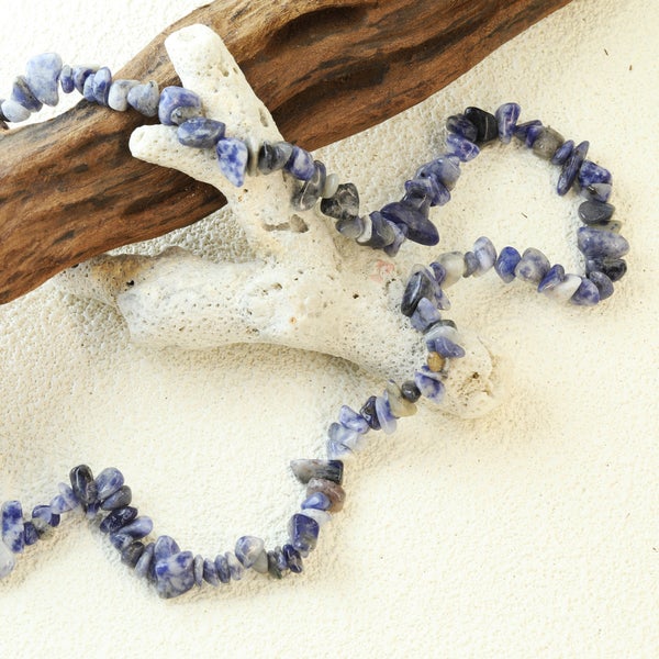 Blue Spot -jaspis sirukivikaulakoru