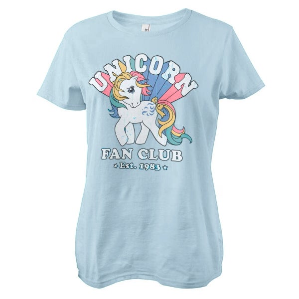 My Little Pony Unicorn Fan Club - Naisten T-paita, vaaleansininen