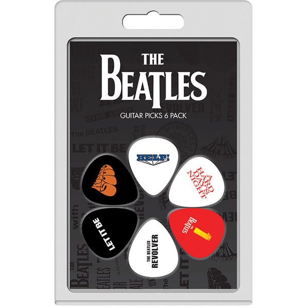 The Beatles Album Covers 2 - Plektrasetti 6kpl