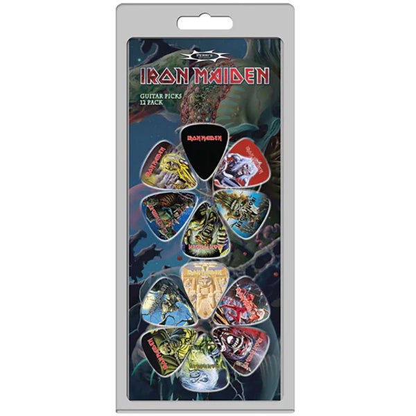 Iron Maiden plektrasetti 12 kpl