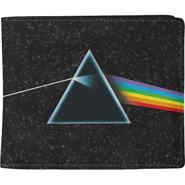 Pink Floyd The Dark Side of the Moon -lompakko klassisella prismakuviolla