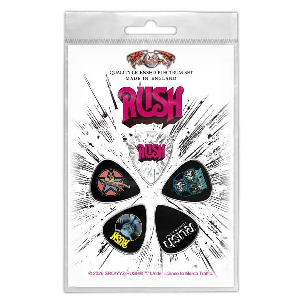Rush -plektrasetti 5 kpl