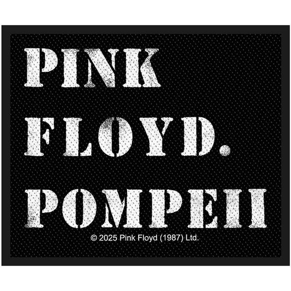 Pink Floyd Stencil Logo -kangasmerkki