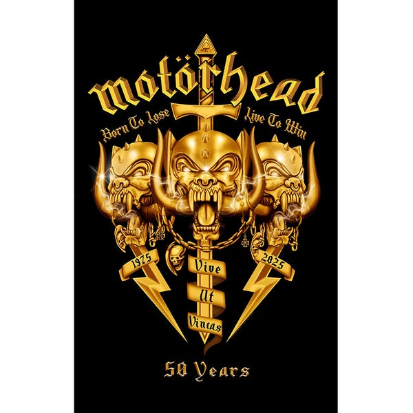 Mot&ouml;rhead Core 50th - sein&auml;lippu