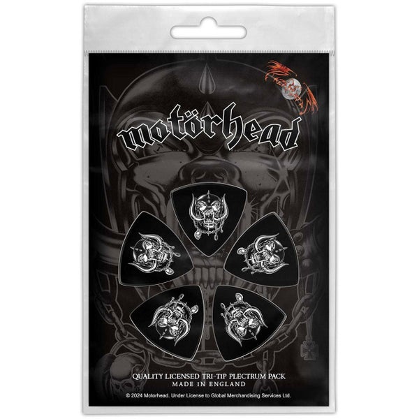 Mot&ouml;rhead: Warpig -Tri-Tip-plektrasetti 5 kpl