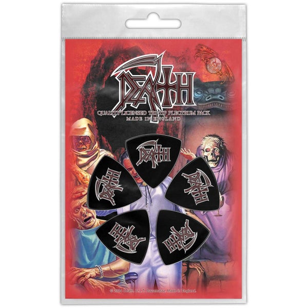 Death: Logo - Tri-Tip plektrasetti 5 kpl