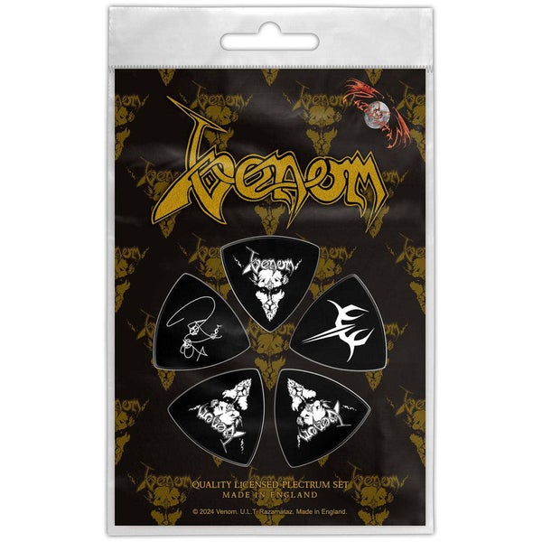 Venom: Black Metal - Tri-Tip plektrasetti 5 kpl